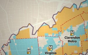 Mapping Residential Zoning along Arlington's Rosslyn-Ballston Corridor